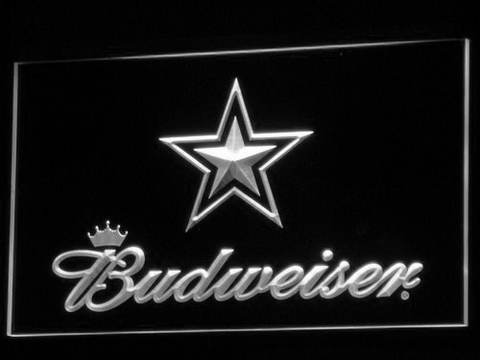 Dallas Cowboys Budweiser LED Neon Sign